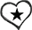 with heart