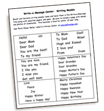 writing templates